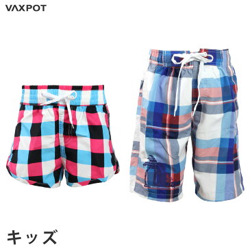 【送料無料】サーフパンツ キッズ 女の子 男の子 VAXPOT(バックスポット) サーフパンツ ジュニア VA-4103 VA-4104【子供用 水着 海水パンツ】【ラッシュパーカー ラッシュガード トレンカ ラッシュトレンカ マリンシューズ や サーフハット と一緒に】[返品交換不可]