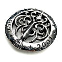 送料無料 ALZUNI アルズニ シルバー コンチョ トライバル 950 メンズ レディース 飾りボタン おしゃれ かわいい オリジナル シルバーアクセサリー ...