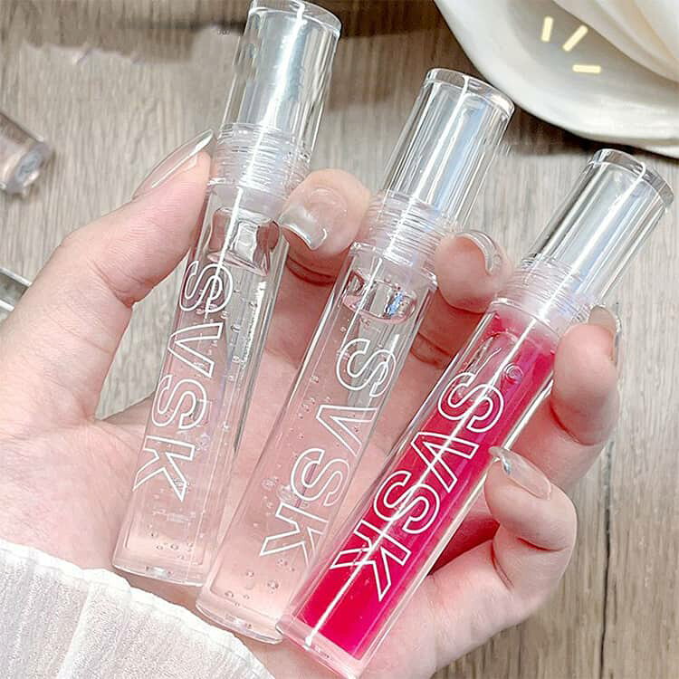 エーエムエーのリップ 美容液 リップティント グロス 口紅 LIPTINT lipstick リップ 透明 韓国コスメ 2本セット 唇ケア 落ちにくい 色つき リップグロス うるおい 化粧品 メイクアップ 全3色 ギフト プレゼント 時短メイク 通勤｜アングル3