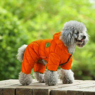 犬 服 冬服 コート ドッグウェア ダウンジャケット ダウンベスト 犬用 アウター カバーオール 防寒着 中型犬 コート ハーネス 犬 ハーネス一体型 犬の服 コート ダウンジャケット 撥水 オシャレ 暖かい あったか 防寒 保温