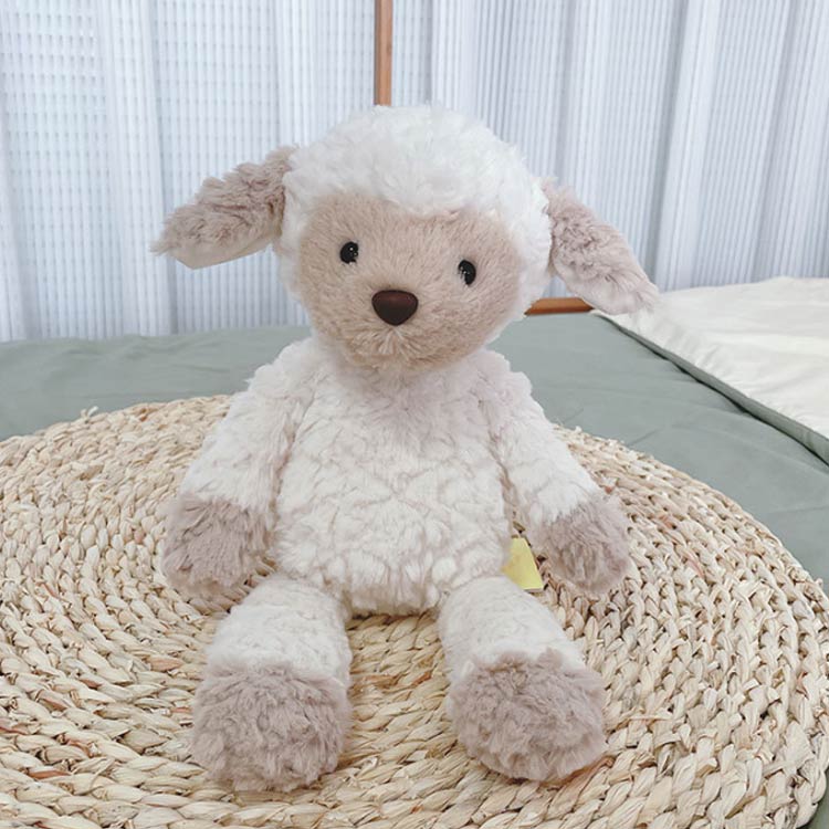 ひつじ ファーストトイ 洗える かわいい シープ 羊 赤ちゃん どうぶつ もこもこ おもちゃ 動物 ふわふわ キッズ ベビー 出産祝い 誕生日 プレゼント 女の子 男の子 おもちゃ ぬいぐるみ クリスマス ギフト 3