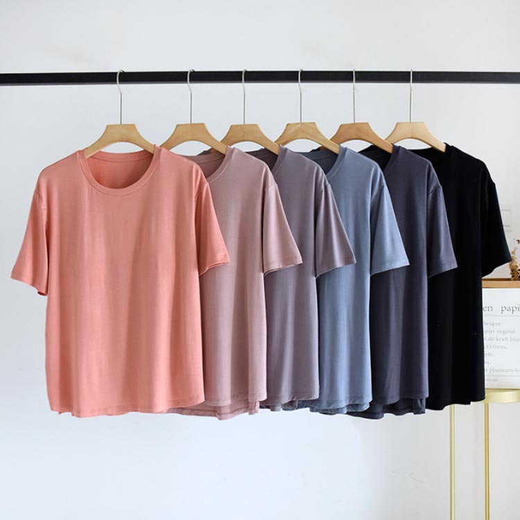 カップ付きtシャツ ゆったり レディース 半袖Tシャツ カップ付き 肌着 半袖 パッド...