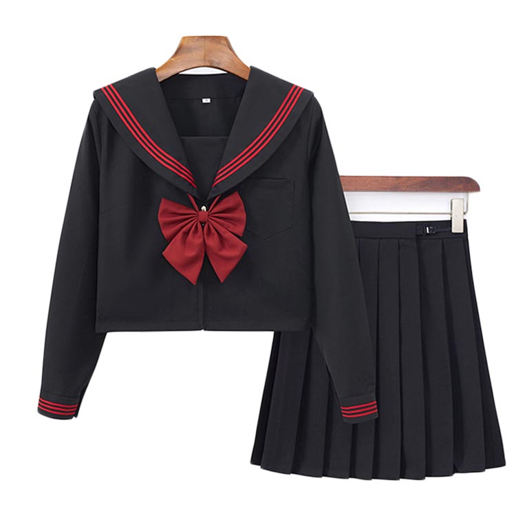 女子高生 制服 リボン スカート JK セーラー服 3点セット 半袖 長袖 制服コスプレ JK ギャル リボンタイ ハロウィン コスプレ 仮装 コスチューム スクール ショートスカート コスチューム衣装 コスプレ衣装 女子高校生 可愛い 送料無料