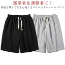 スウェットハーフパンツ ジャージ メンズ ルームウェア ボトムス ハーフパンツ カジュアル 短パン ショーツ 部屋着 スポーツ ショートパンツ 夏用 夏 半ズボン 薄手 薄い 涼しい スウェット パンツ ゆったり 大きいサイズ 快適 スポーツパンツ 送料無料