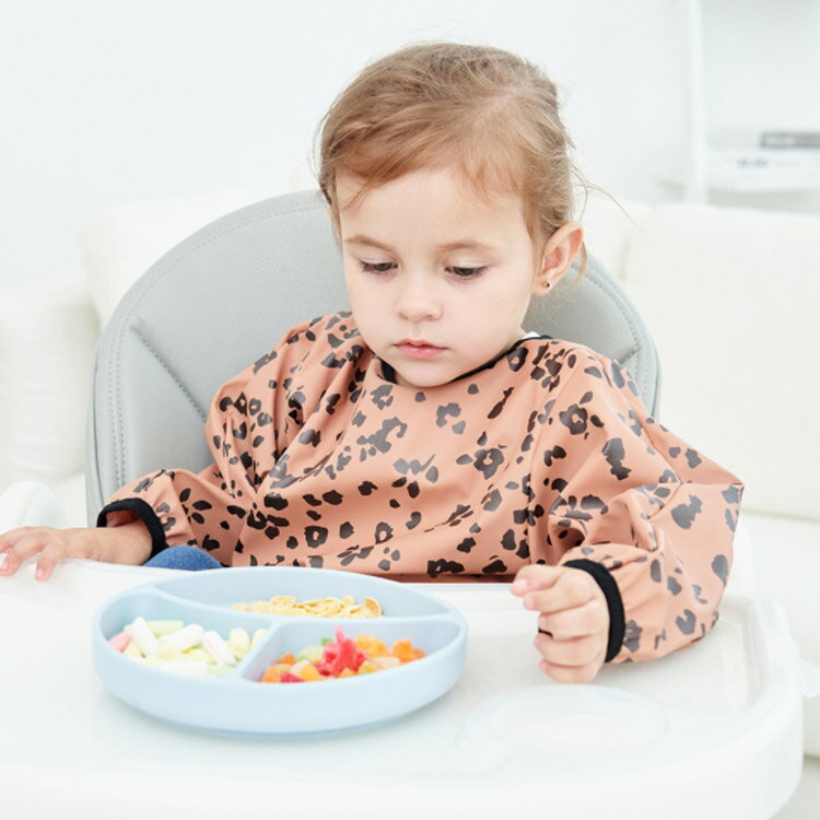 お食事スタイ 食べこぼしガード 離乳食 スモック 食事用エプロン お食事エプロン PU 防水 保育園 ベビー 保育園 お食事用エプロン 赤ちゃん 入園準備 長袖 ポケット付き 洗濯可 ベビースモック 女の子 男の子 出産祝い 大きめサイズ エプロン 2