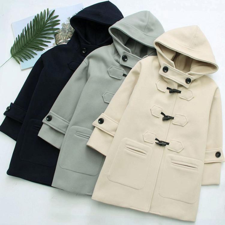 送料無料 秋冬 Jk かわいい ゆったり アウター ウール ウールコート グリーン ショート丈 ダッフルコート ネイビー レディース ロング丈 中学生 大きいサイズ 女子 学生 白 通学 防寒 高校生 出荷 ダッフルコート