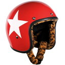 ＼全品5000円クーポン★5/1(水) エントリー／Bandit バンディット Jet Star Leo Jet Helmet ジェットヘルメット オープンフェイスヘルメット ライダー バイク ツーリングにも かっこいい おすすめ (AMACLUB)