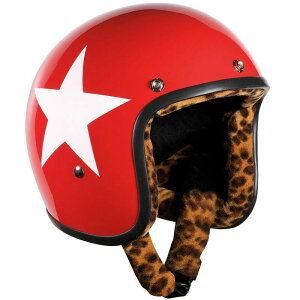 Bandit バンディット Jet Star Leo Jet Helmet ジェットヘルメット オープンフェイスヘルメット ライダー バイク ツーリングにも かっこいい おすすめ (AMACLUB)