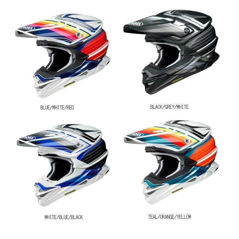 Shoei ショウエイ VFX-EVO Pinnacle Helmet オフロードヘルメット モトクロスヘルメット ライダー バイク かっこいい おすすめ (AMACLUB)