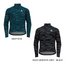 \全品P5倍★5/5(祝)限定/Odlo Zeroweight Ceramiwarm Jacket 長袖ジャージ ライディングジャケット ロードバイク 自転車ウ...