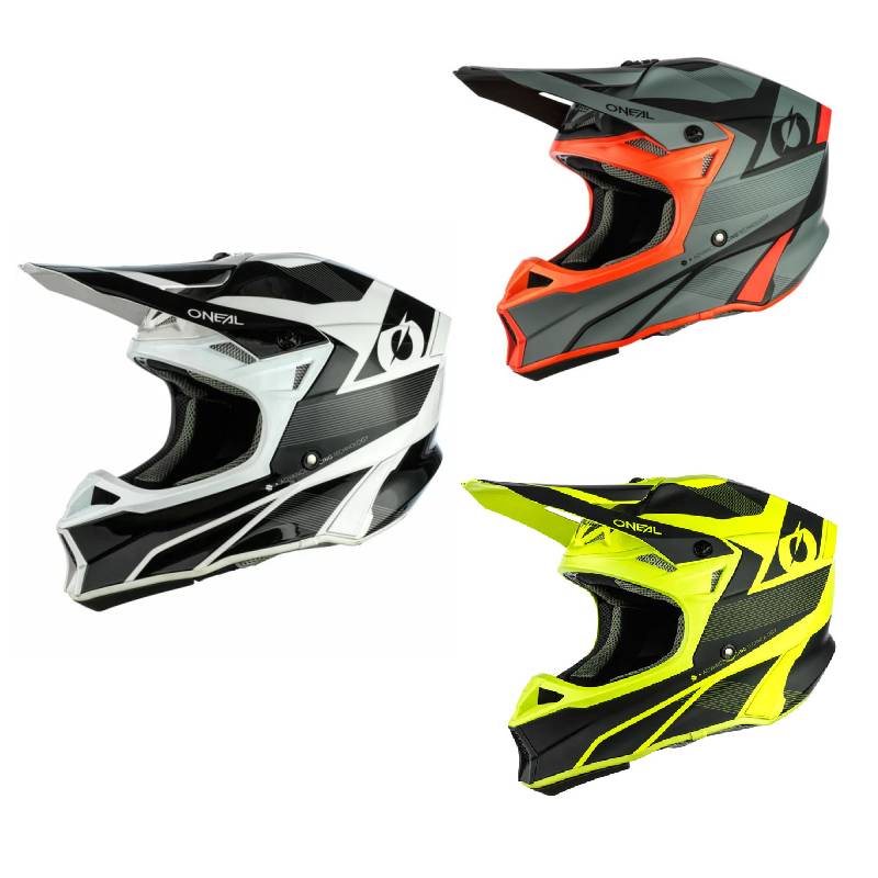 O'NEAL オニール 10 SERIES COMPACT HELMET オフロードヘルメット モトクロスヘルメット ライダー バイク かっこいい おすすめ (AMACLUB)