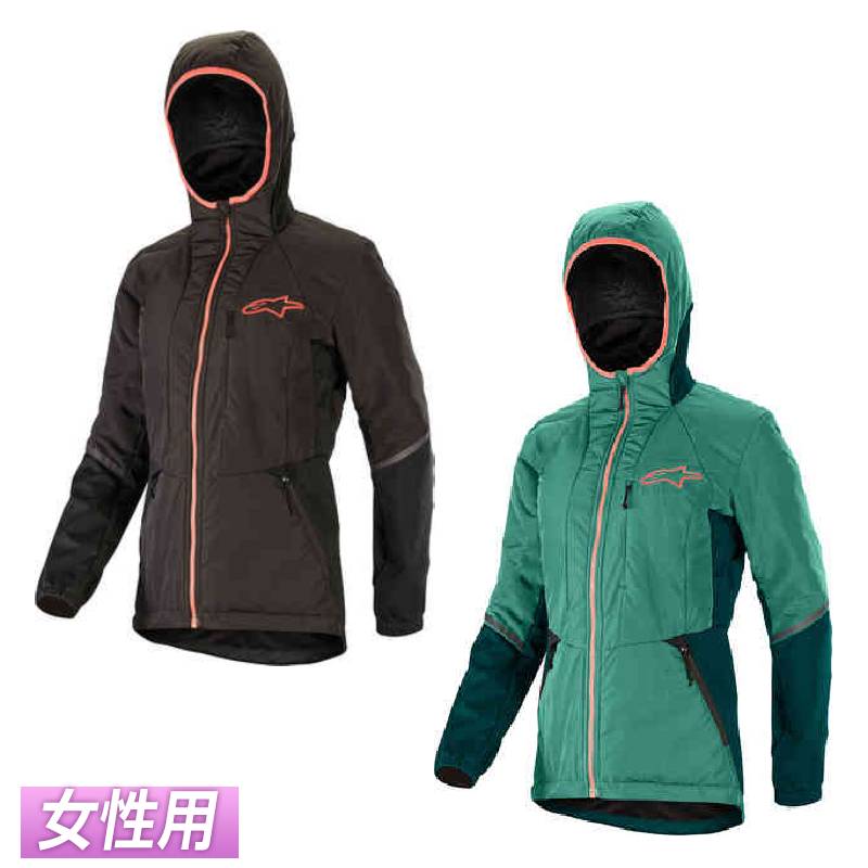 ＼全品2500円OFF★20時～4H限定／Alpinestars アルパインスター Denali 女性用 レディース ジップアップ フーディ 自転車 バイク ツーリング アウトドアにも かっこいい おすすめ (AMACLUB)