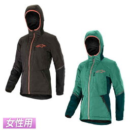 ＼全品2500円OFF★20時～4H限定／Alpinestars アルパインスター Denali 女性用 レディース ジップアップ フーディ 自転車 バイク ツーリング アウトドアにも かっこいい おすすめ (AMACLUB)