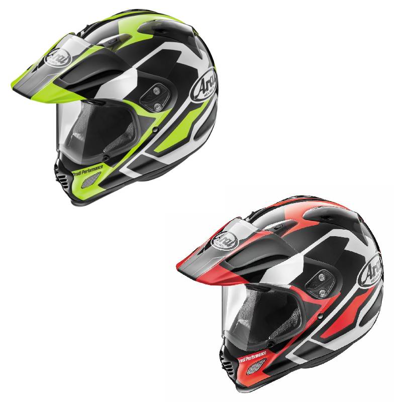 Arai アライ XD-4 Catch Helmet フルフェイスヘルメット デュアルスポーツヘルメット シールド付 ヘルメット オフロード ライダー バイク ツーリングにも かっこいい おすすめ (AMACLUB)