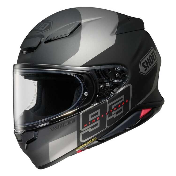 Shoei ショウエイ RF-1400 MM93 Rush Helmet フルフェイスヘルメット ライダー バイク オートバイ ツーリング レーシング にも かっこいい おすすめ (AMACLUB)