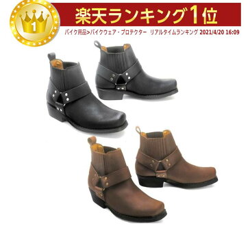 ＼4/25(土)限定★50%クーポン発行中／Kochmann コッホマン City Biker Boot ライディングブーツ ショートブーツ バイク ツーリングにも ウェスタン チョッパー シティドイツブランド 黒【ブラウン】【AMACLUB】