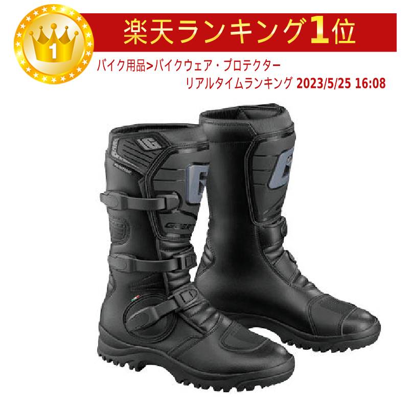 ＼全品1000円OFF★5/16(木)限定／GAERNE ガエルネ G-ADVENTURE BOOT ライディングブーツ レザー バイク ライダー ツーリングにも 防水 アドンベンチャー 大きいサイズあり黒【AMACLUB】 おすすめ