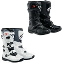 ＼全品1000円OFF★4/28(日)限定／【子供用】ALPINESTARS アルパインスターズ TECH 3S BOOTS (YOUTH) 子供用 キッズ オフロードブーツ モトクロスブーツ バイク テック3S 黒白【AMACLUB】 キッズ