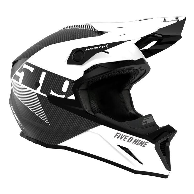【4XLまで】【バイク&スノーモービル】509 Altitude 2.0 Carbon Fiber Helmet モトクロスヘルメット オ..