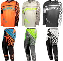\全品3000円クーホン+P5倍★6/10(火)限定/Scott スコット 350 S18 Track Jersey モトクロス オフロード ウェア 上下セット...