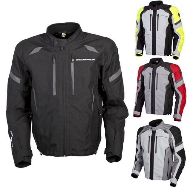 ＼全品2500円+5%OFF★5/15(水)限定／【3XLまで】【防水/通気性】Scorpion スコーピオン OPTIMA JACKET ライディングジャケット バイクウェア バイク ツーリング バギーにも オプティマ 黒【AMACLUB】かっこいい