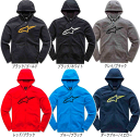 ＼全品最大20 off★4/30(火) 5の日合わせ／Alpinestars アルパインスターズ AGELESS II FLEECE カジュアルジャケット スウェット パーカー バイク エイジレス2 フリース 【6色カラー】【AMACLUB】 かっこいい