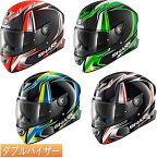 ＼全品最大20%off★4/20(土) 5の日合わせ／【ダブルバイザー】Shark シャーク Skwal 2 Replica Sykes Helmet レディース フルフェイスヘルメット サンバイザー バイク スクォール2 レプリカ サイクス【AMACLUB】