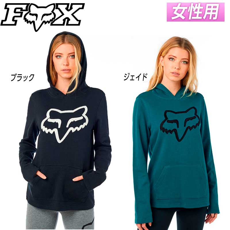 ＼全品最大20%off★5/20(月)5の日合わせ／FOX フォックス TAILWHIP PULLOVER (WOMENS) カジュアルジャケット パーカー プルオーバーオフロード バイク レディース かわいい テールホイップ(ジェイド)(AMACLUB)