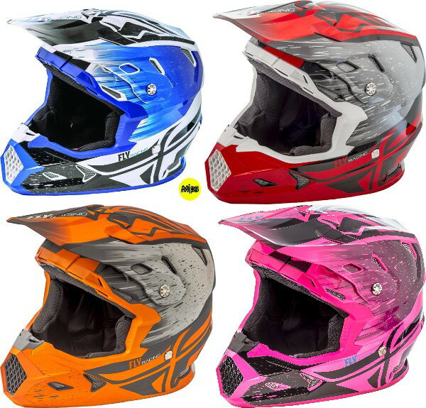 \全品1500円OFF★11/26(水)限定Bフライデー /FLY TOXIN RESIN MIPS YOUTH フライ モトクロス オフロード ヘルメット 【...
