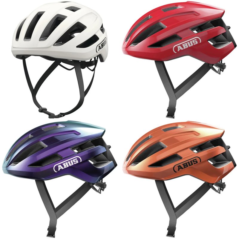 鍵とセキュリティで知られるドイツのメーカーABUSの自転車ヘルメット PowerDomeを「当店しか扱っていないモデル」も含め販売中! ※他店で同じモデルの取り扱いがあるかもしれないですが　AMACLUBのみ扱いカラーや当店のみ扱いサイズがありますので是非ご比較ください （人気につき数量限定のため、売切れ次第終了とさせていただきます) ※商品ページ下部「よくある質問」以下を必ずお読みください 特徴●ロードレースの流れをくむ軽量ヘルメットです ●グラベルバイクや街中の走行にも合います ●通気孔を取り、長い走行でも熱がこもりにくい作りです ●説明はメーカーからのものです 2026.9現在