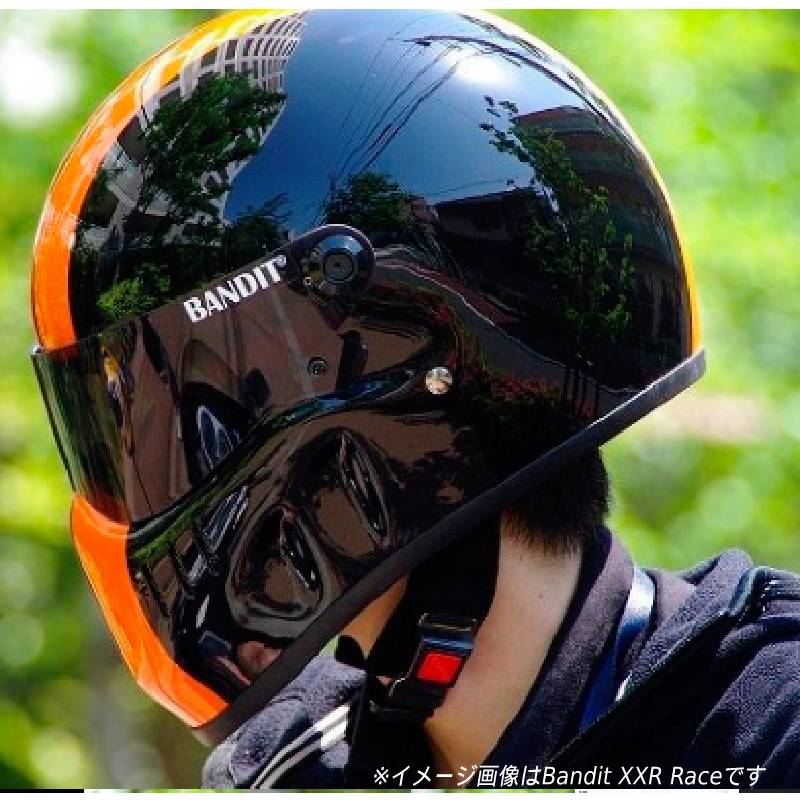 ＼全品実質20%off★8/18(木)ダイアモンド会員限定／【4XLまで】 Bandit バンディット XXR Helmet ヘルメット フルフェイス バイク 大きいサイズあり ハードデザイン 黒白【AMACLUB】 クラシックかっこいい おしゃれ 街乗り