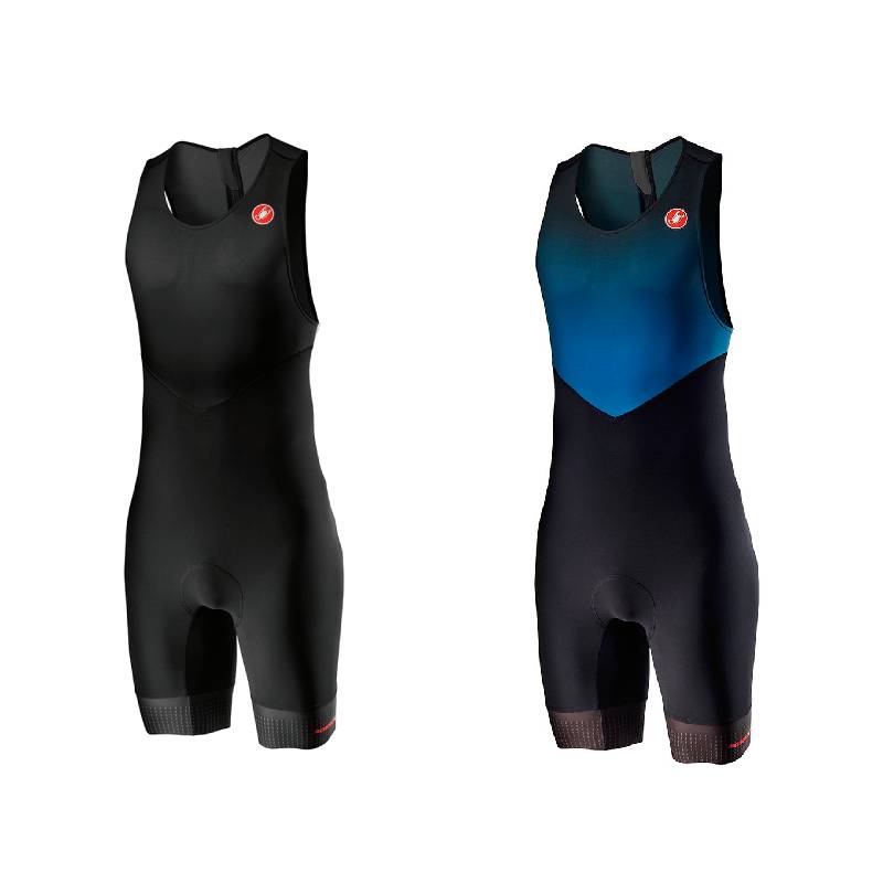 ＼全品2500円OFF★20時～4H限定／Castelli Team SD Sleeveless Trisuit トライアスロンスーツ 自転車ウ..