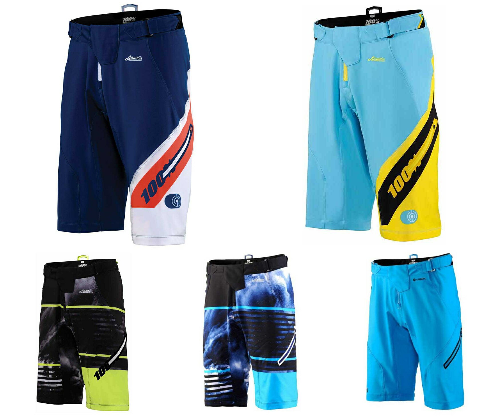 \全品1500円OFF★11/26(水)限定Bフライデー /100% パーセント MTB Airmatic ショートパンツ ライディングパンツ バイクウェア ラ...