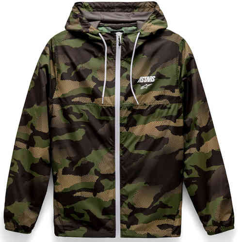 ＼全品3000円OFF5/13(月)★フルフェイス全品／Alpinestars アルパインスター Cruiser Camo ライディングジャケット ウィンドブレーカー カジュアルジャケット バイクウェア フーディ ライダー バイク ツーリングにも 軽量 迷彩 大きいサイズあり おすすめ (AMACLUB)