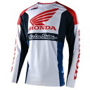 \全品2500円クーホン゜★20時〜5/9限定/Troy Lee Designs トロイリーデザイン SE Pro Honda Quattro Jersey オ...
