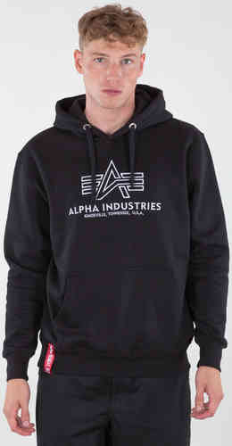 ＼全品4H限定全品2000円OFF★20時〜9/4(日)／【3XLまで】Alpha Industries アルファ・インダストリーズ Basic Embroidery パーカー ライディングジャケット フーディ バイクウェア ライダー バイク ツーリング カジュアルにも かっこいい おすすめ (AMACLUB)