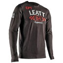 \全品2000円クーホン+P5倍★8/10(日)限定/【3XLまで】Leatt リアット Heritage Long Sleeve 長袖シャツ ロングスリーブ バイクウェア ライダー バイク ツーリング カジュアルにも かっこいい 大きいサイズあり おすすめ (AMACLUB)