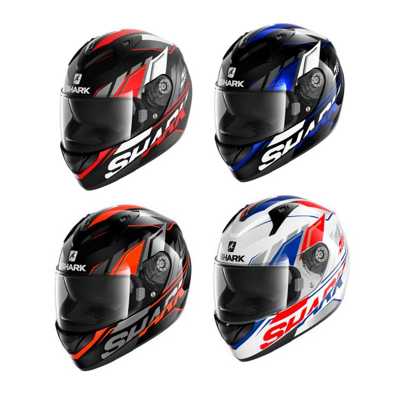 ＼全品最大20%off★5/30(木) 5の日合わせ／Shark シャーク Ridill 1.2 Full Face Helmet フルフェイスヘルメット オンロード バイク レーシング ツーリング かっこいい おすすめ (AMACLUB)