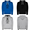 \全品P5倍★9/18(金)限定/【3XLまで】Kruskis Keep Calm And Ride Two-Colour Hoodie カジュアルプルパーカー...