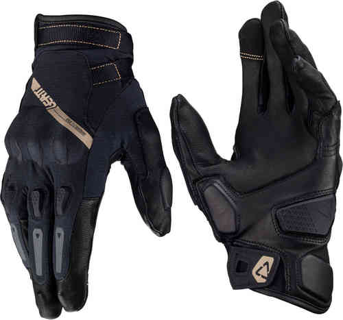 Leatt リアット ADV HydraDri 7.5 Stealth Short waterproof Motorcycle Gloves ライディンググローブ バイクグローブ ライダー バイク レーシング ツーリングにも おすすめ (AMACLUB)