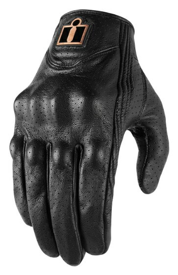 【女性用】Icon アイコン Women 039 s Pursuit Perforated Gloves 女性用 ライディンググローブ バイクグローブ 手袋 ライダー バイク レーシング ツーリングにも かっこいい おすすめ (AMACLUB)