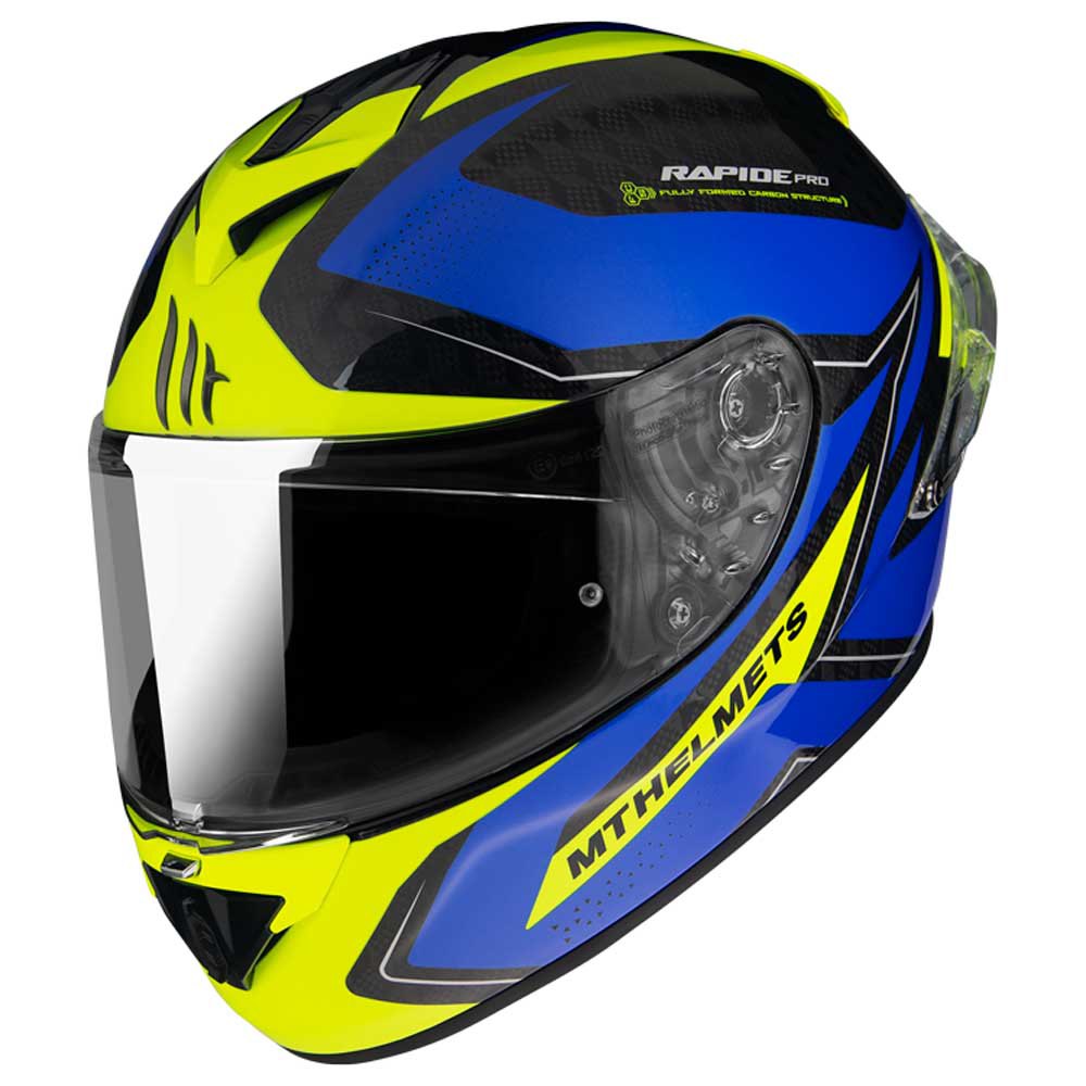 MT Helmets FF104PRO Rapide Pro Master A7 Full Face Helmet フルフェイスヘルメット オンロード バイク レーシング ツーリング かっこいい おすすめ (AMACLUB)
