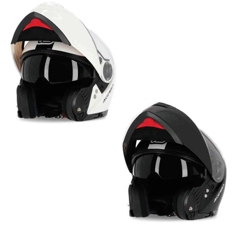 ＼4万以上5％OFF★感謝祭／【フィリップアップ】【ダブルバイザー】Acerbis アチェルビス Rederwel P/J Helmet フルフェイスヘルメット ライダー バイク レーシング ツーリングにも かっこいい おすすめ (AMACLUB)