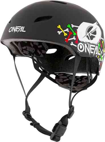 \全品1500円OFF★11/26(水)限定Bフライデー /【子供用】Oneal オニール Dirt Lid Skulls ユース 自転車用ヘルメット ダウンヒ...
