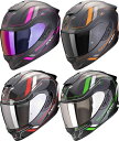 \全品P5倍★4/30(水)限定/【カーボン】Scorpion スコーピオン Exo-1400 Evo 2 Carbon Air Mirage Helmet フルフェイスヘルメット ライダー バイク レーシング ツーリングにも かっこいい おすすめ (AMACLUB)(2)