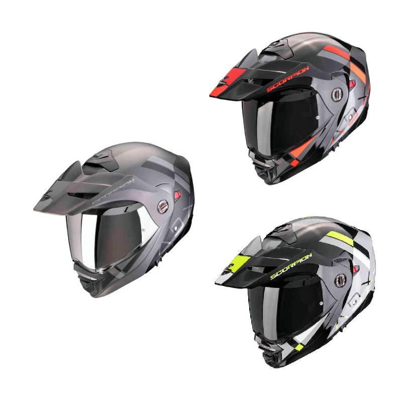 Scorpion スコーピオン ADX-2 Galane Helmet フルフェイスヘルメット シールド付 オフロードヘルメット アドベンチャー オンロード オフロード バイク ライダー ツーリングにも かっこいい おすすめ(AMACLUB)