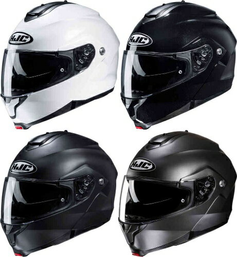 【フィリップアップ】【ダブルバイザー】HJC エイチジェイシー C91N Solid Helmet フルフェイスヘルメット モジュラーヘルメット サンバイザー バイク ツーリング にも おすすめ(AMACLUB)