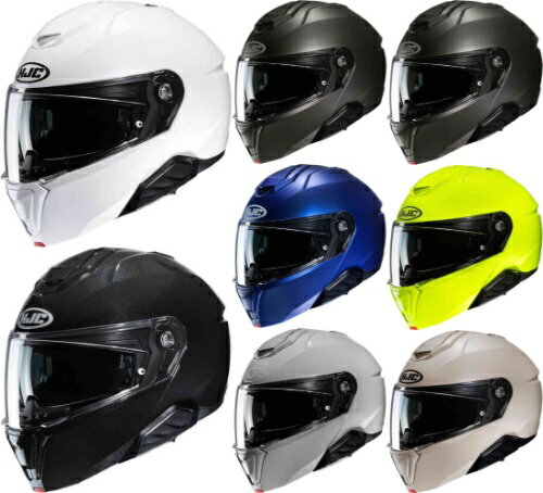 【フィリップアップ】【ダブルバイザー】HJC エイチジェイシー i91 Solid Helmet フルフェイスヘルメット モジュラーヘルメット サンバイザー バイク ツーリング にも おすすめ(AMACLUB)