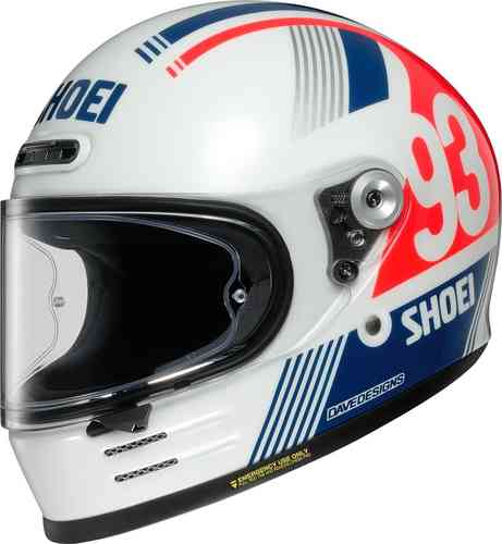 Shoei ショウエイ Glamster MM93 Retro フルフェイスヘルメット ライダー バイク レーシング ツーリングにも かっこいい おすすめ (AMACLUB)