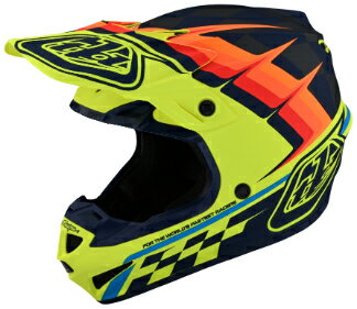 ＼全品最大20%off★5/20(月)5の日合わせ／【子供用】TROY LEE DESIGNS　トロイリーデザイン Youth SE4 Polyacrylite Mips Warped Helmet 子供用 ユース オフロードヘルメット モトクロスヘルメット ライダー バイク おすすめ (AMACLUB)